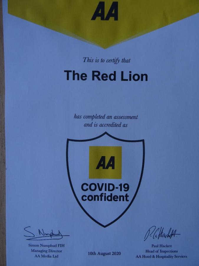The Red Lion Hawkshaw Hotel Bury  Bagian luar foto